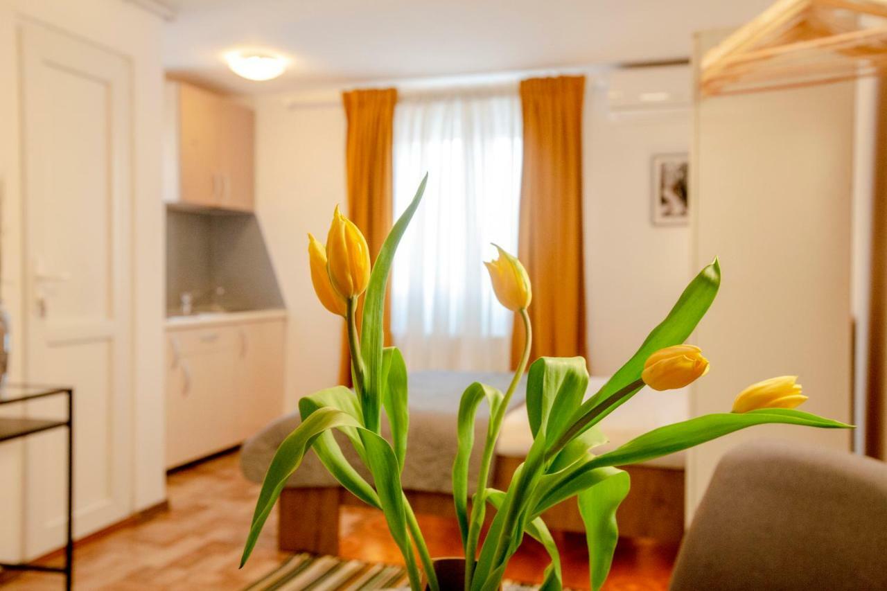 Color Apartments Downtown Bukares Bagian luar foto